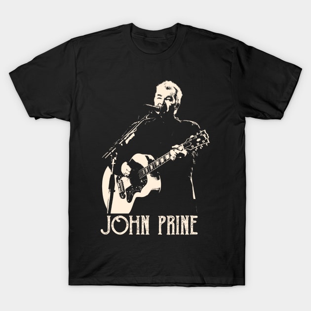 John Prine Perfect Gift For Fans T-Shirt by OliviaCookArt